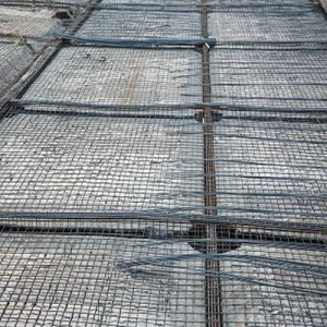 Reinforced steel mesh