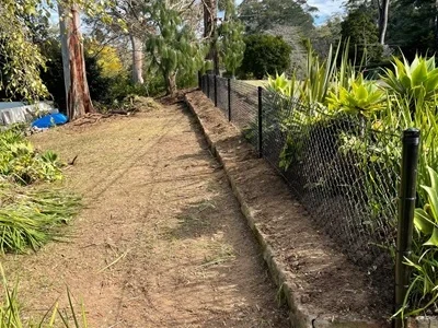 Black-chain-wire-fence-Sydney